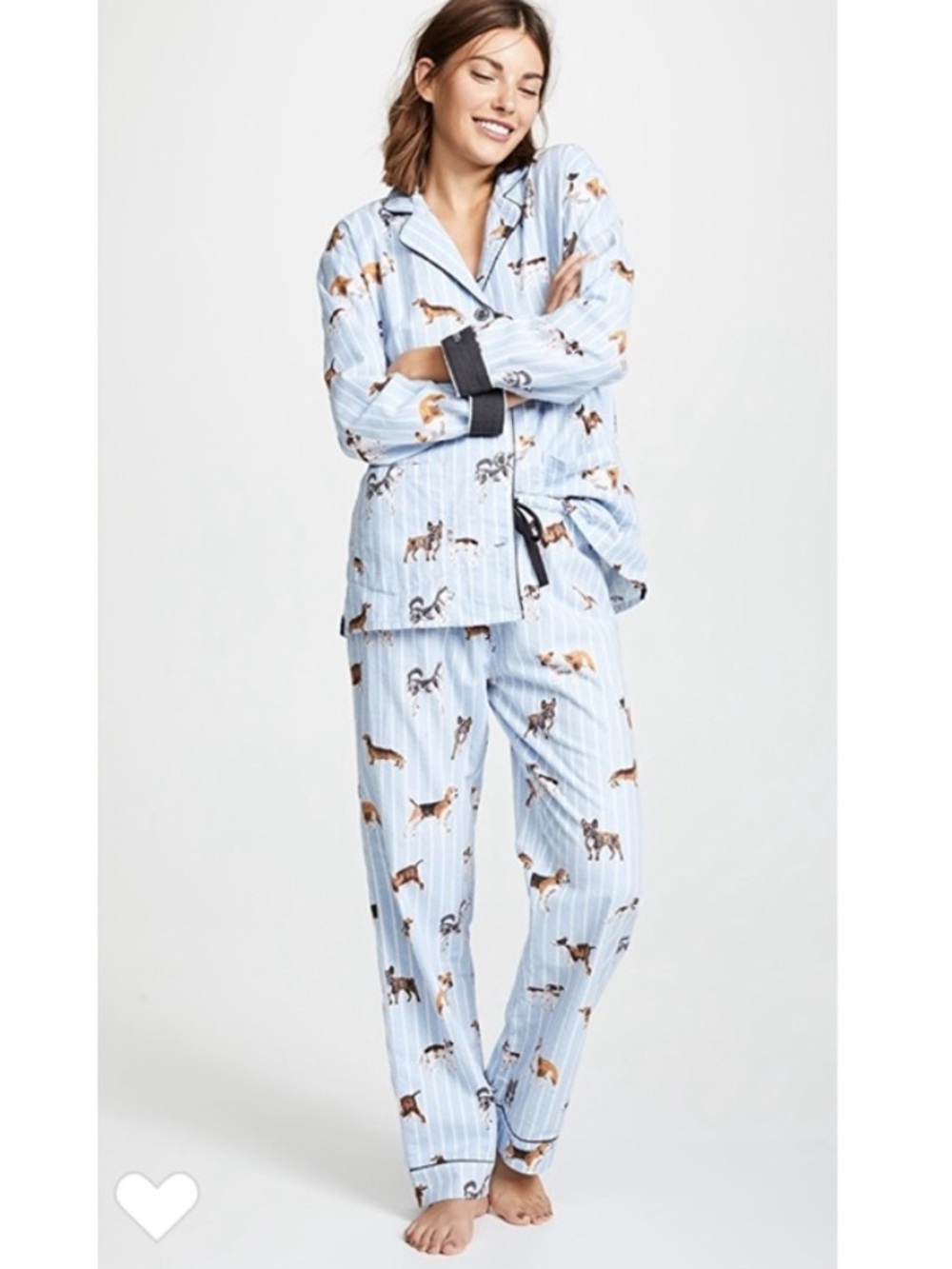 PJ Salvage Doggone Tired Pajamas PJ Set Size Medium